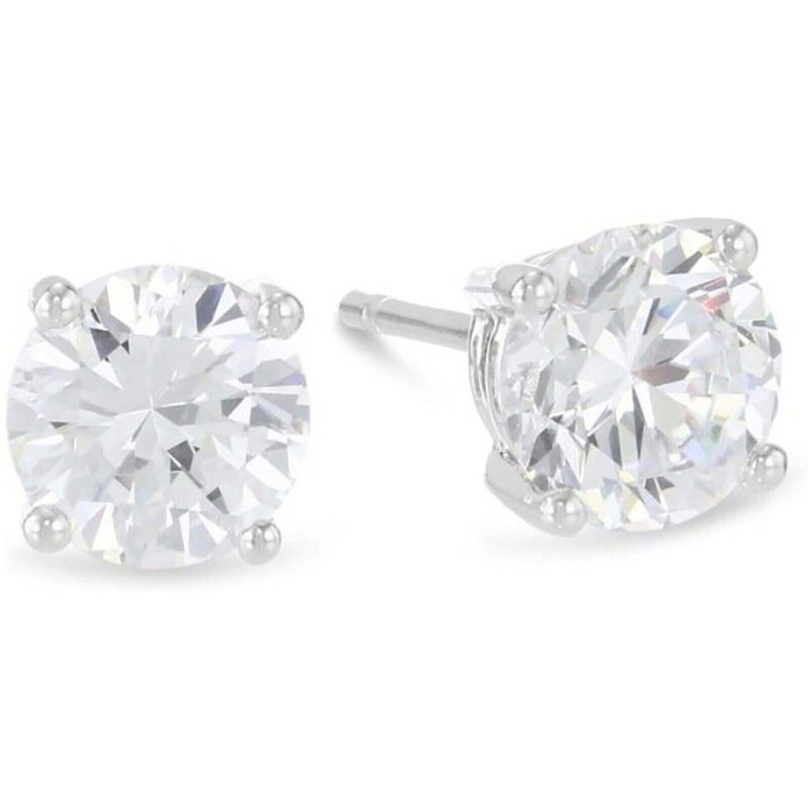 0.25 Ct T.W. Natural Diamond Studs in 14k White or Yellow Gold